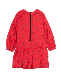 Robe en tissu satiné - Bandana