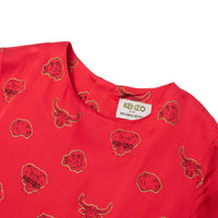 Robe en tissu satiné - Bandana