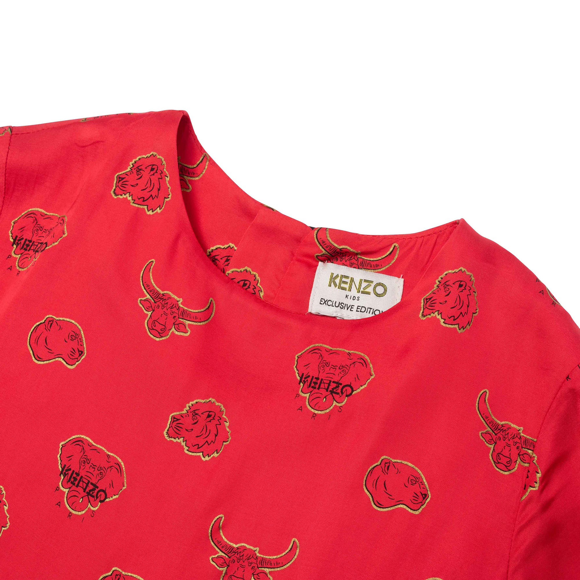 Robe en tissu satiné - Bandana