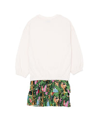 Ensemble sewt et jupette - Naturel