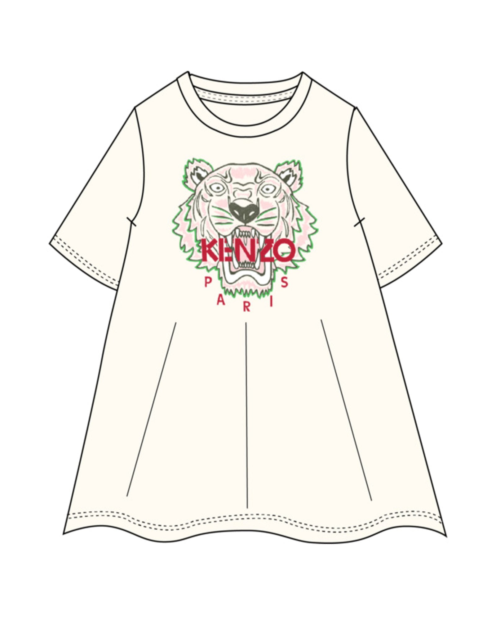 Robe en coton - Naturel