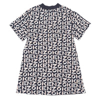 Robe en imprimé monogramme - Plomb