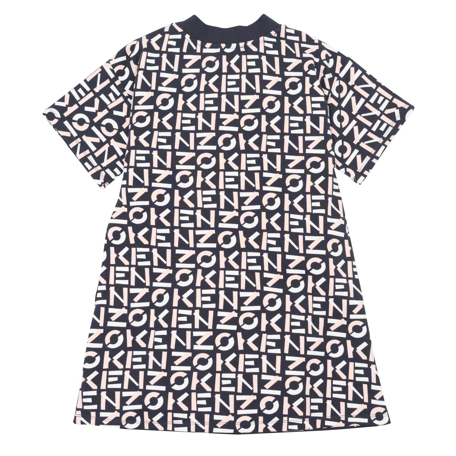 Robe en imprimé monogramme - Plomb