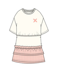 Robe en coton - Naturel