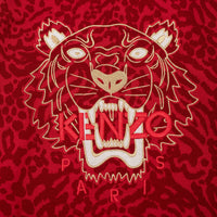 Robe à imprimé animalier - Vermillon