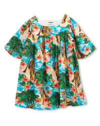 Robe imprimée summer - Naturel