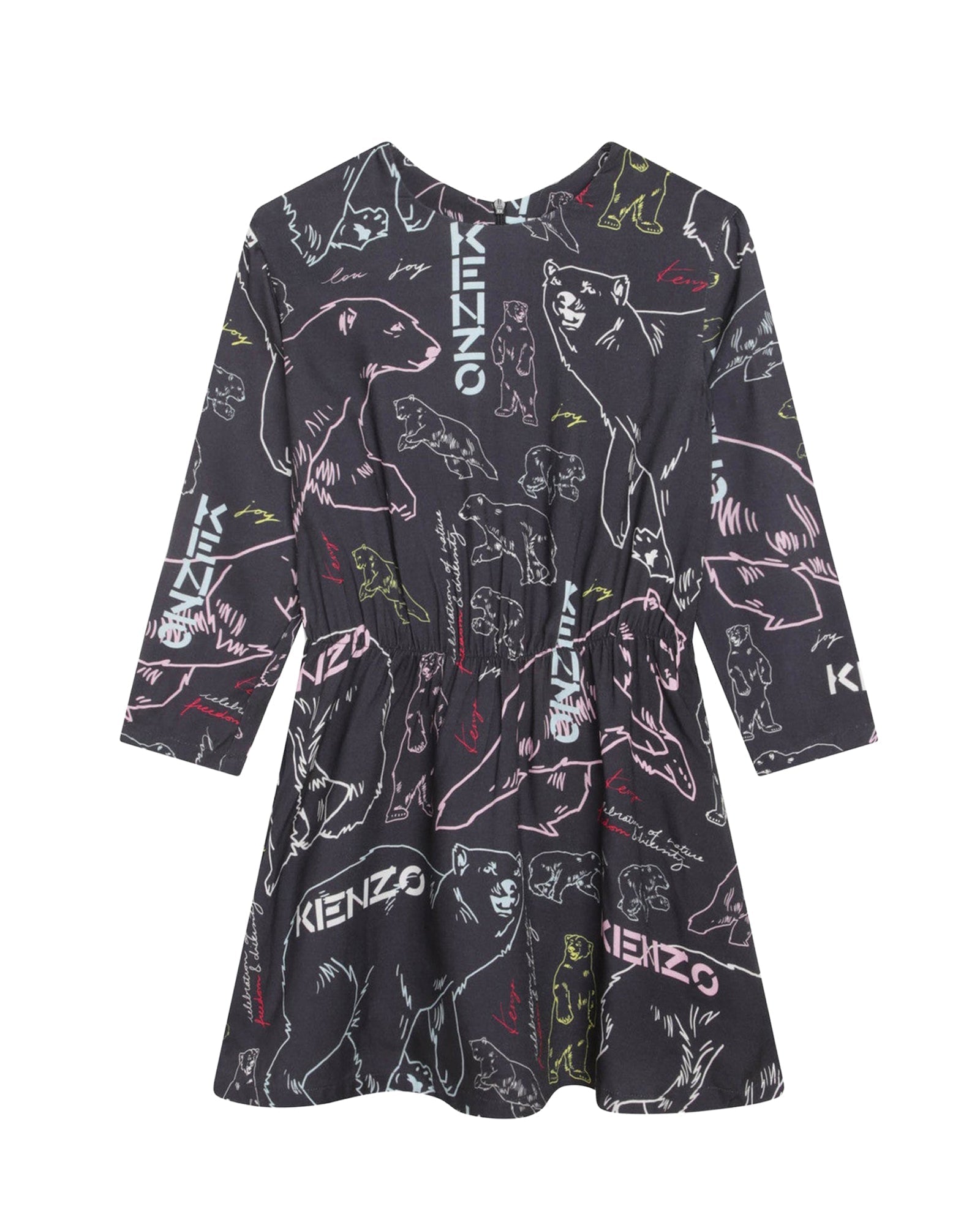 Robe Nova à motif - Gris Taupe