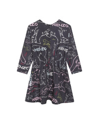 Robe Nova à motif - Gris Taupe