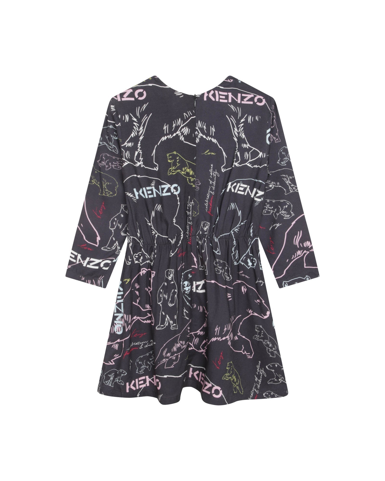Robe Nova à motif - Gris Taupe