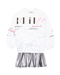 Robe sweat Metal - Blanc