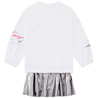 Robe sweat Metal - Blanc