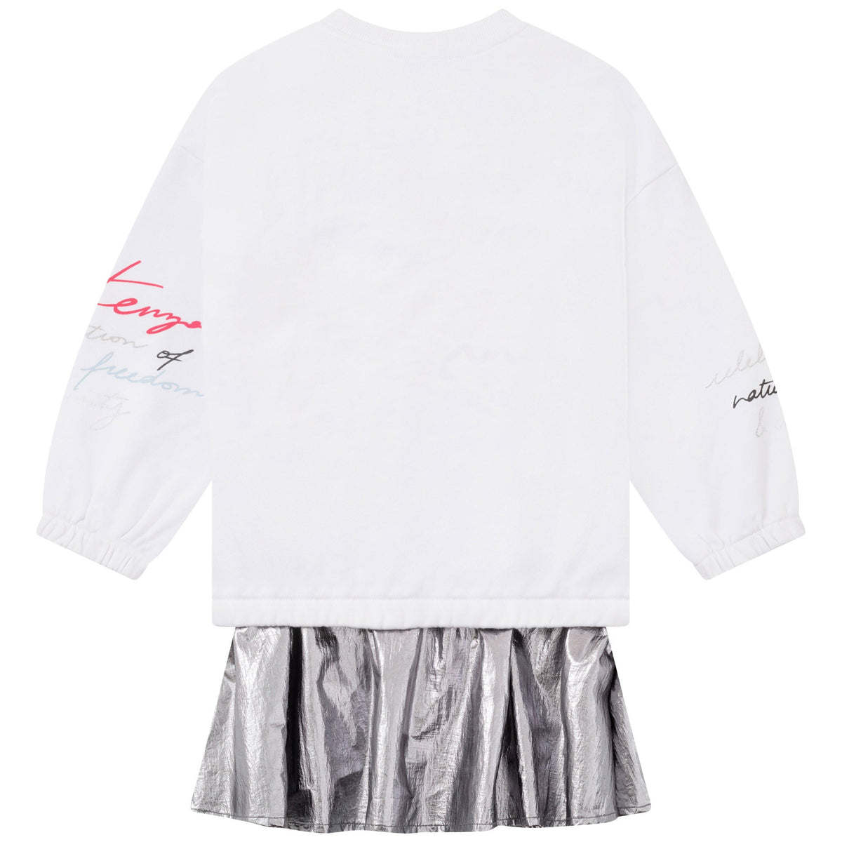 Robe sweat Metal - Blanc