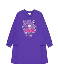 Robe en molleton à 2 poches - Royal Purple