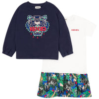 Robe sweat Jungle en coton - Nocturne
