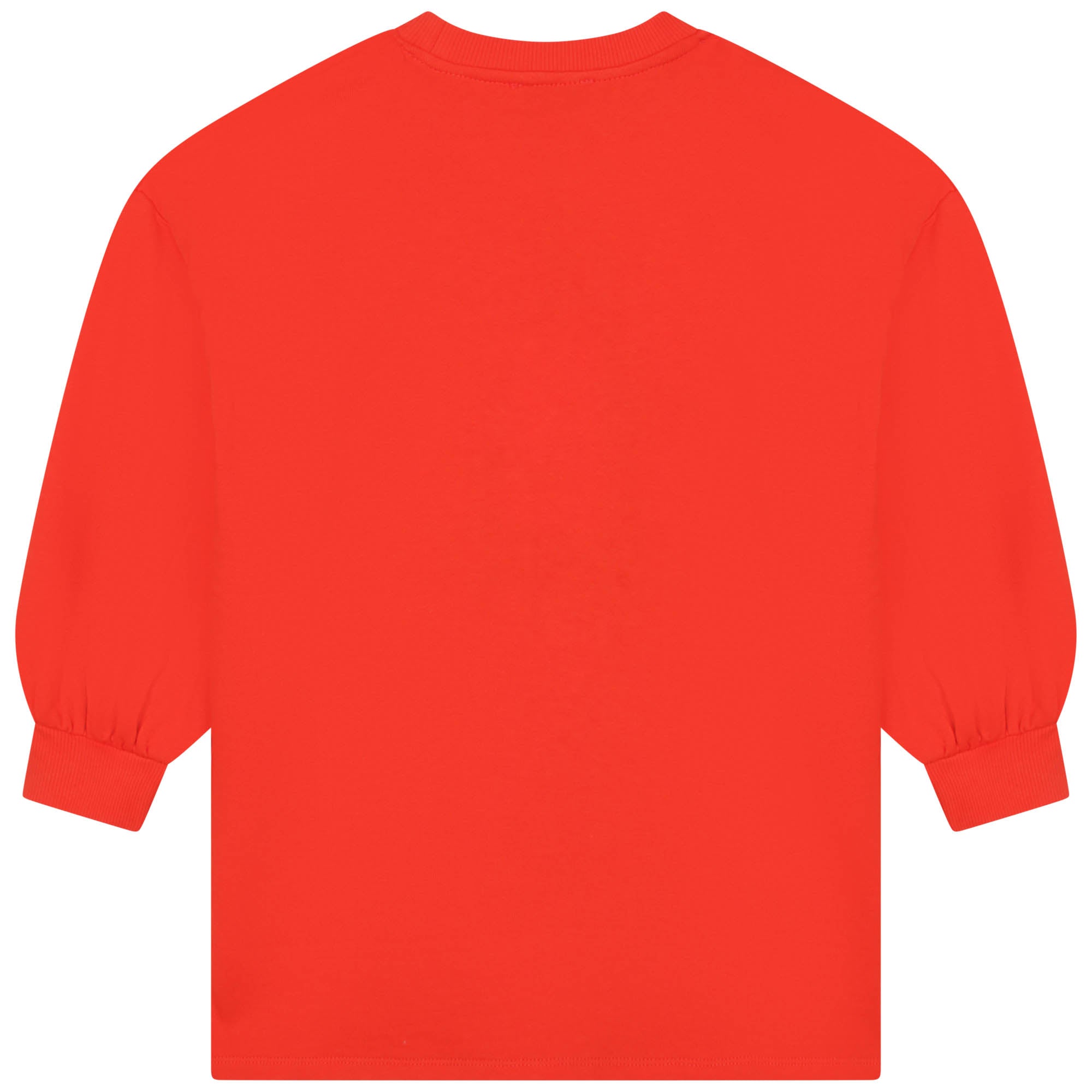 Robe manches longues en molleton - Poivron