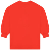 Robe à manches longues en molleton - Poivron