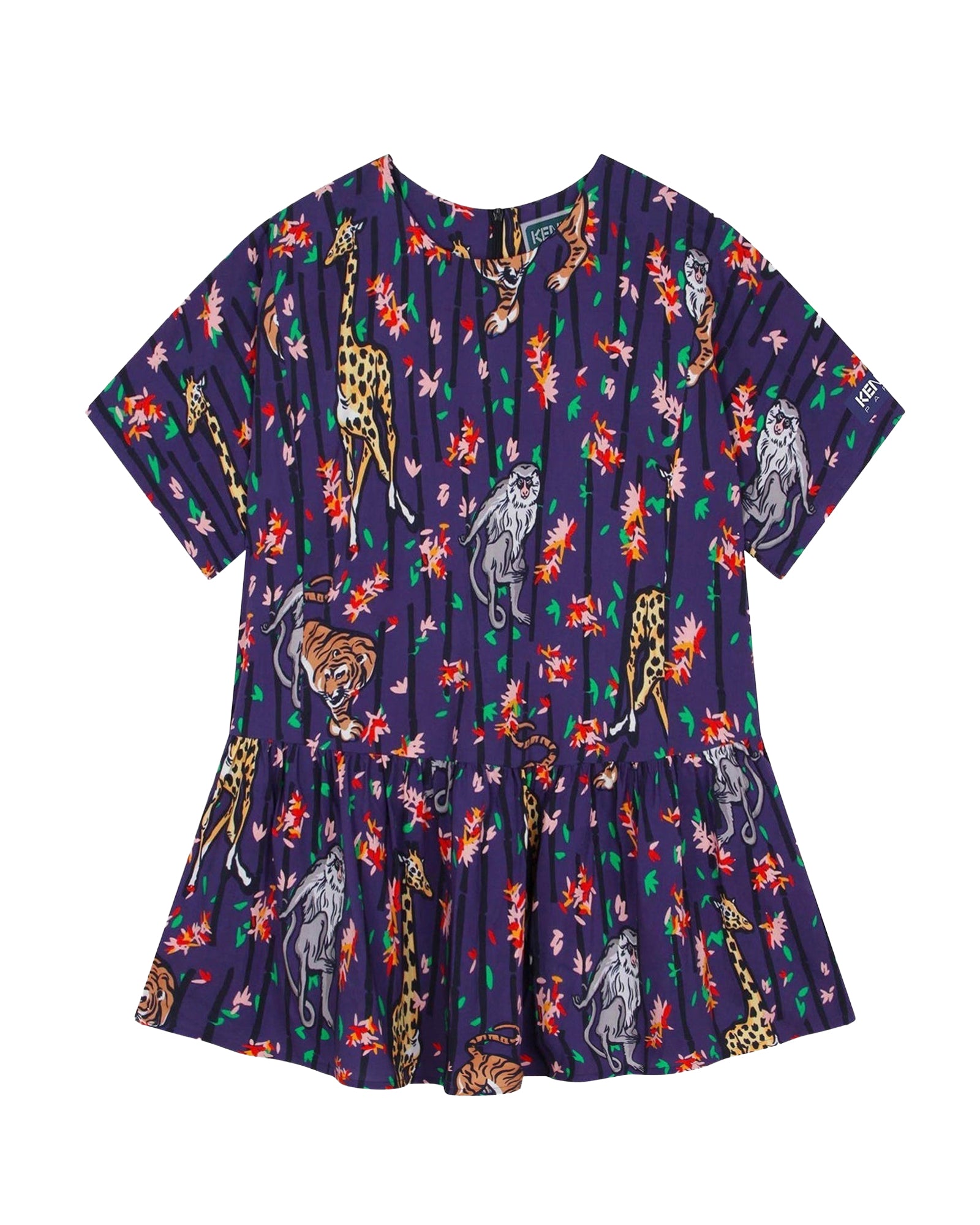 Robe évasée à imprimé - Thistle Blu