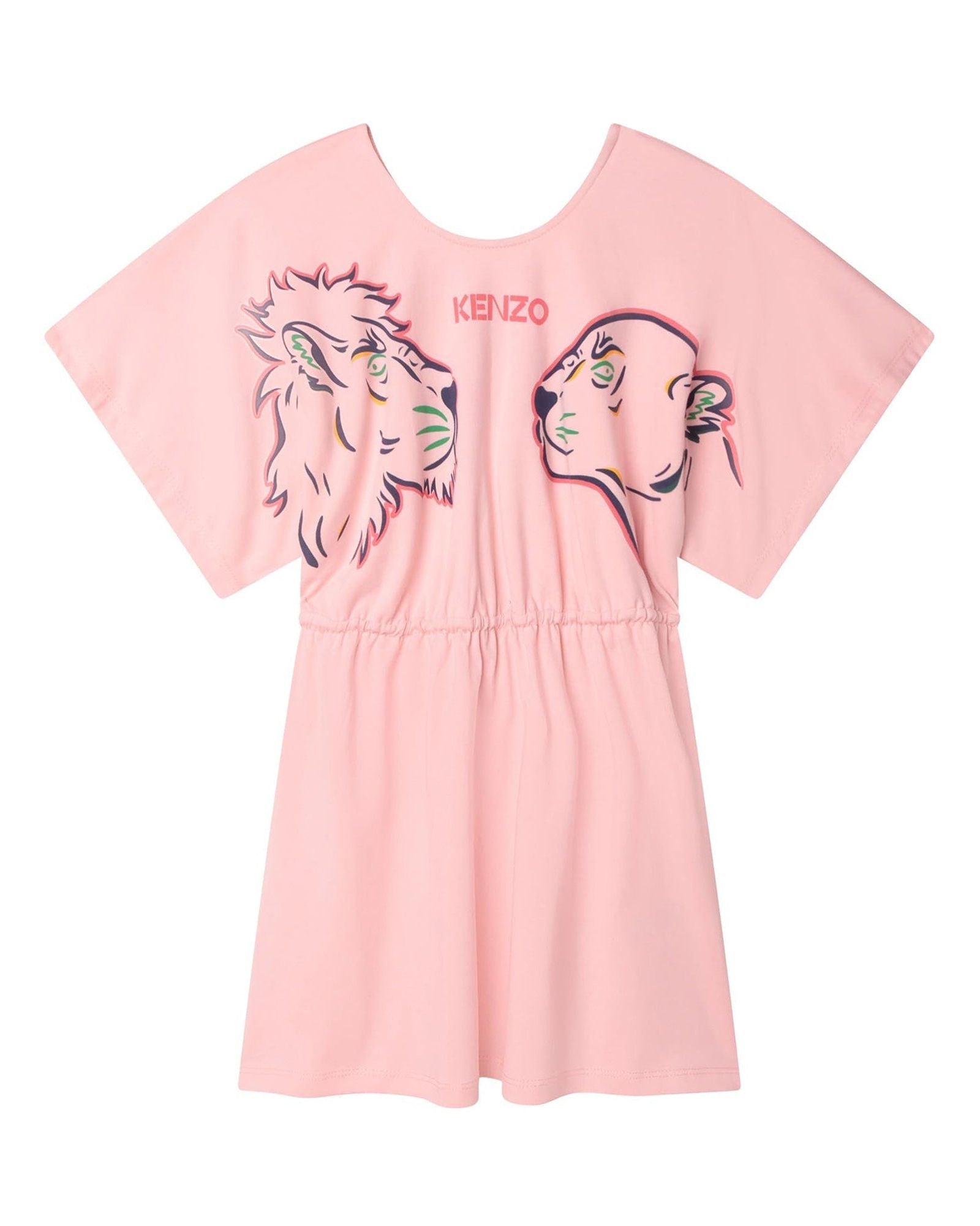 Robe manches chauves-souris - Rose pink