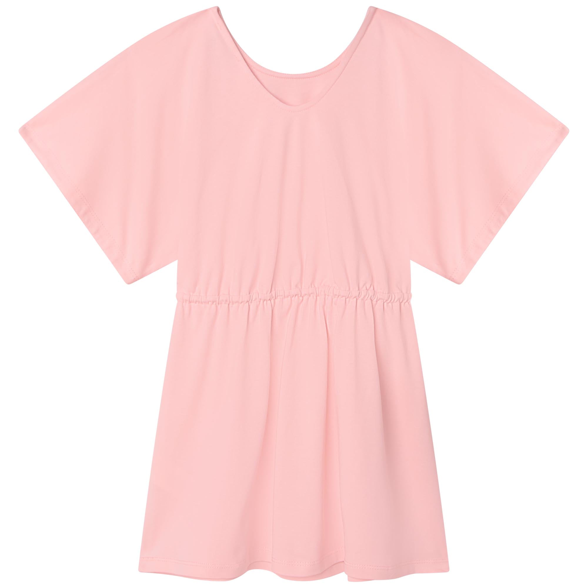 Robe manches chauves-souris - Rose pink
