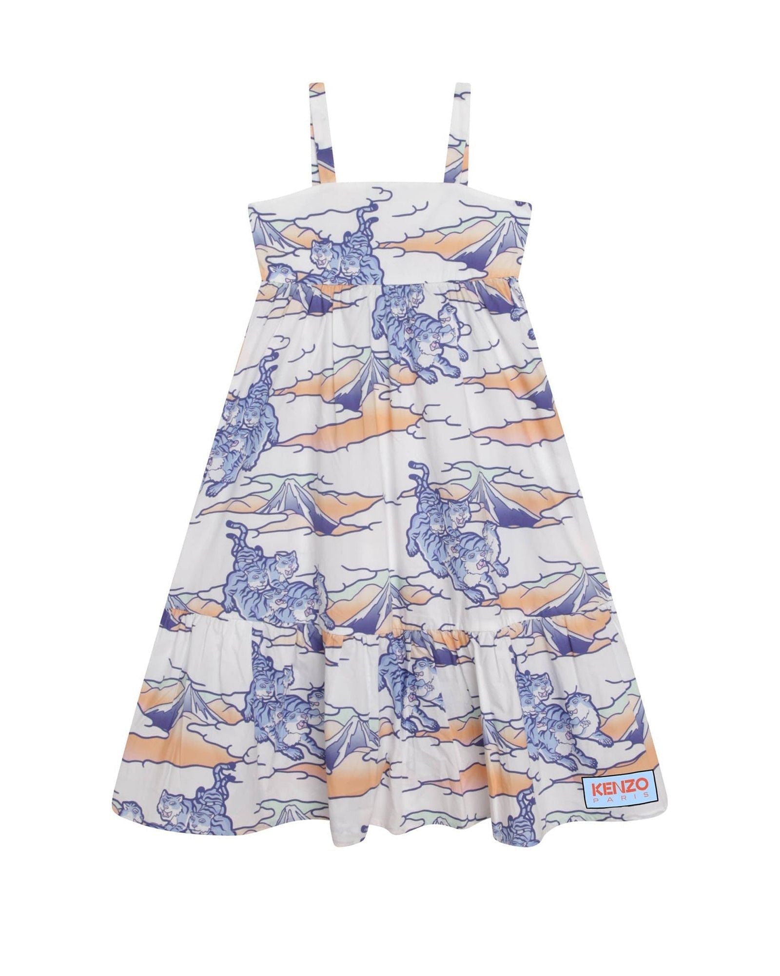 Robe à bretelles - Blanc