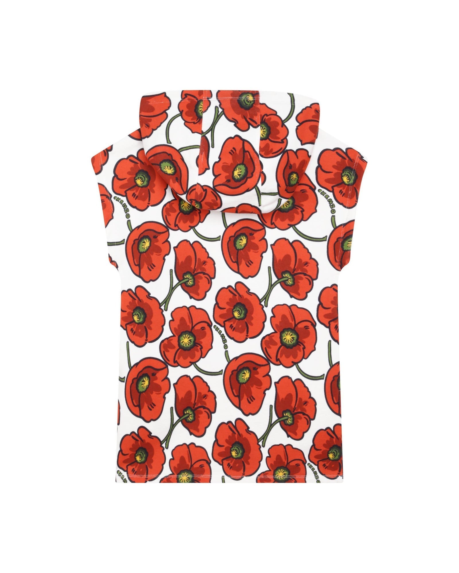 Robe à motif coquelicot en coton - Butter Milk