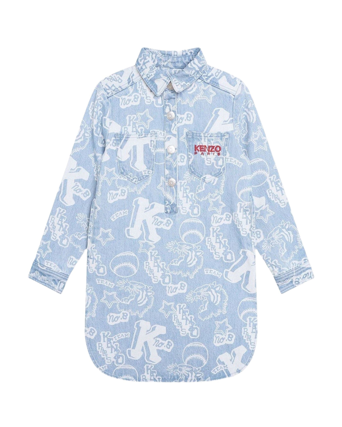 Robe denim en coton - Bleach Pouss