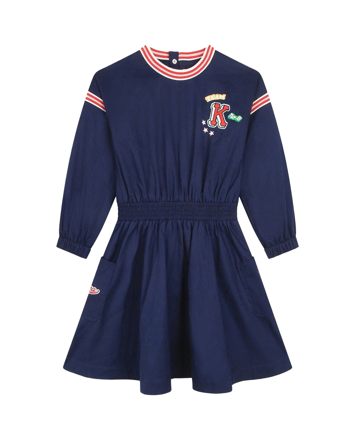 Robe avec broderie en coton - Koniro