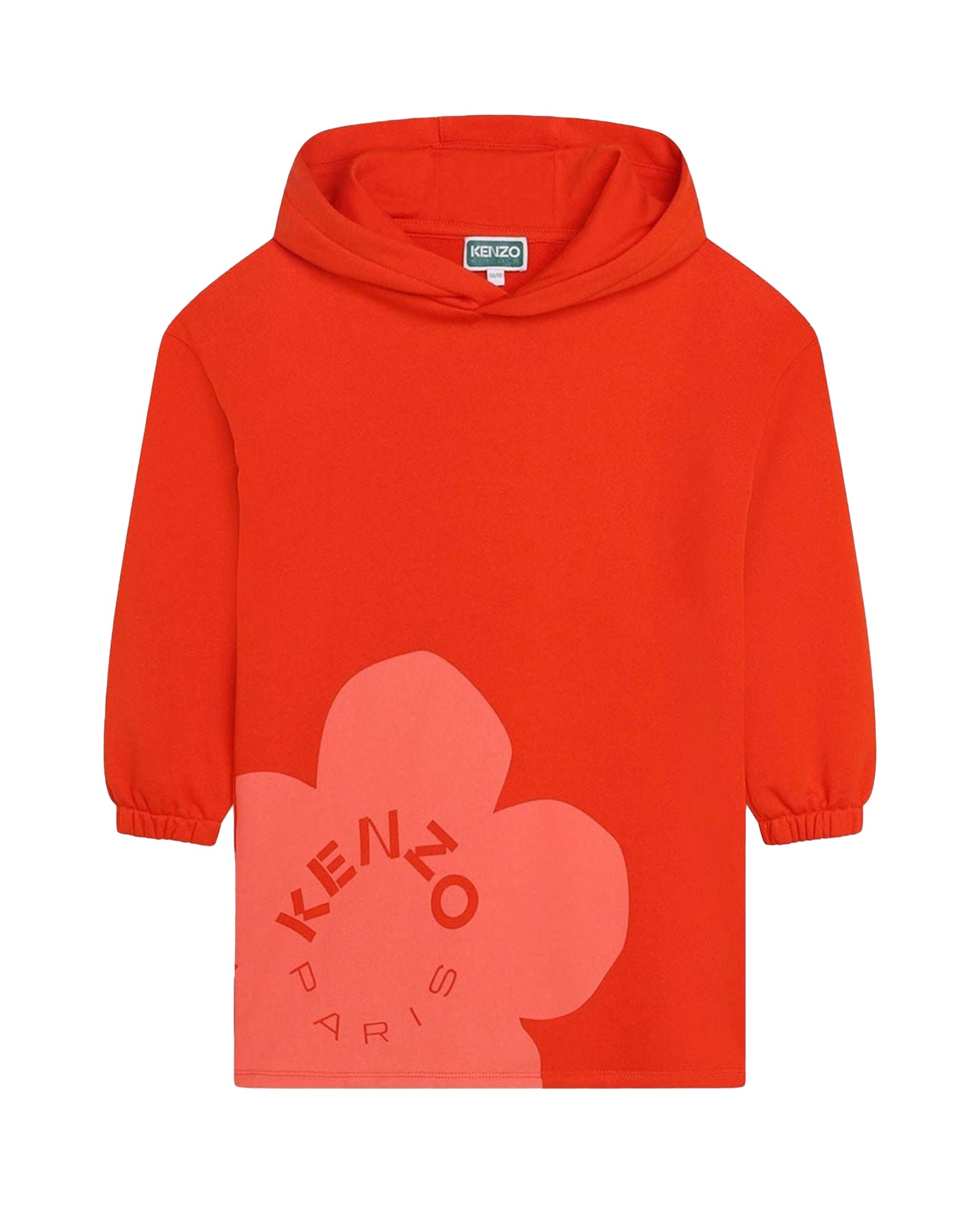 Robe à capuche en coton - Chile Red