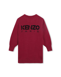 Robe en tricot en coton - Red currant