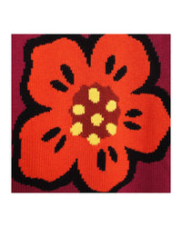 Robe en tricot en coton - Red currant
