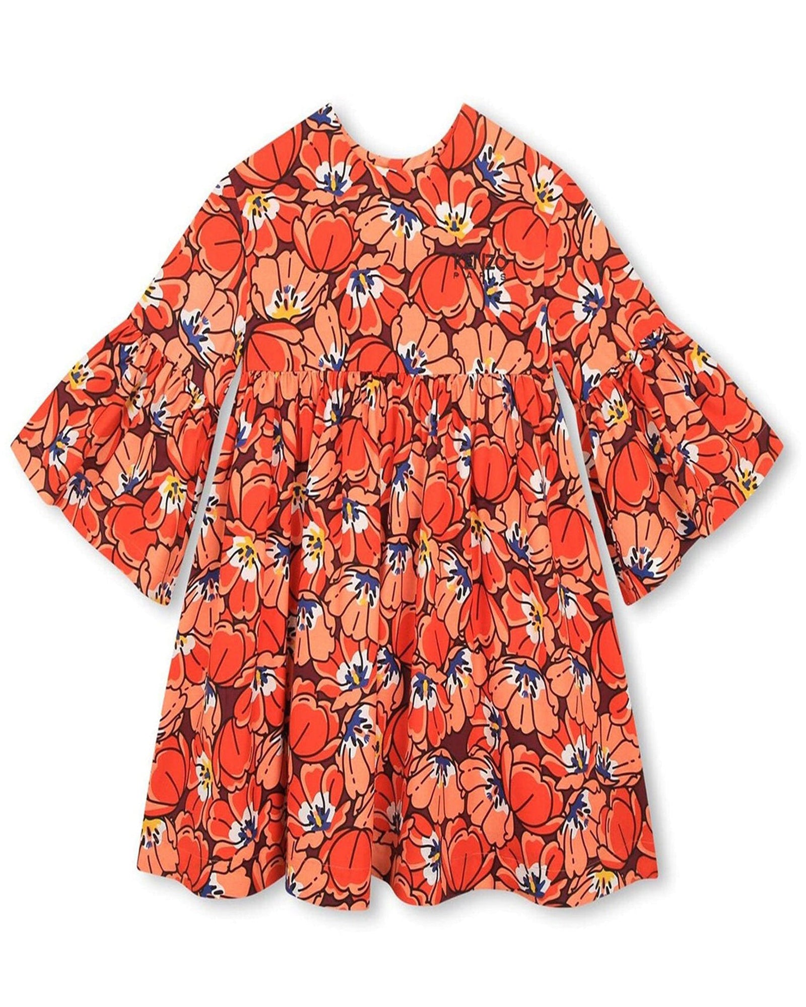 Robe avec logo brodé - Chile red