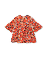Robe avec logo brodé - Chile red