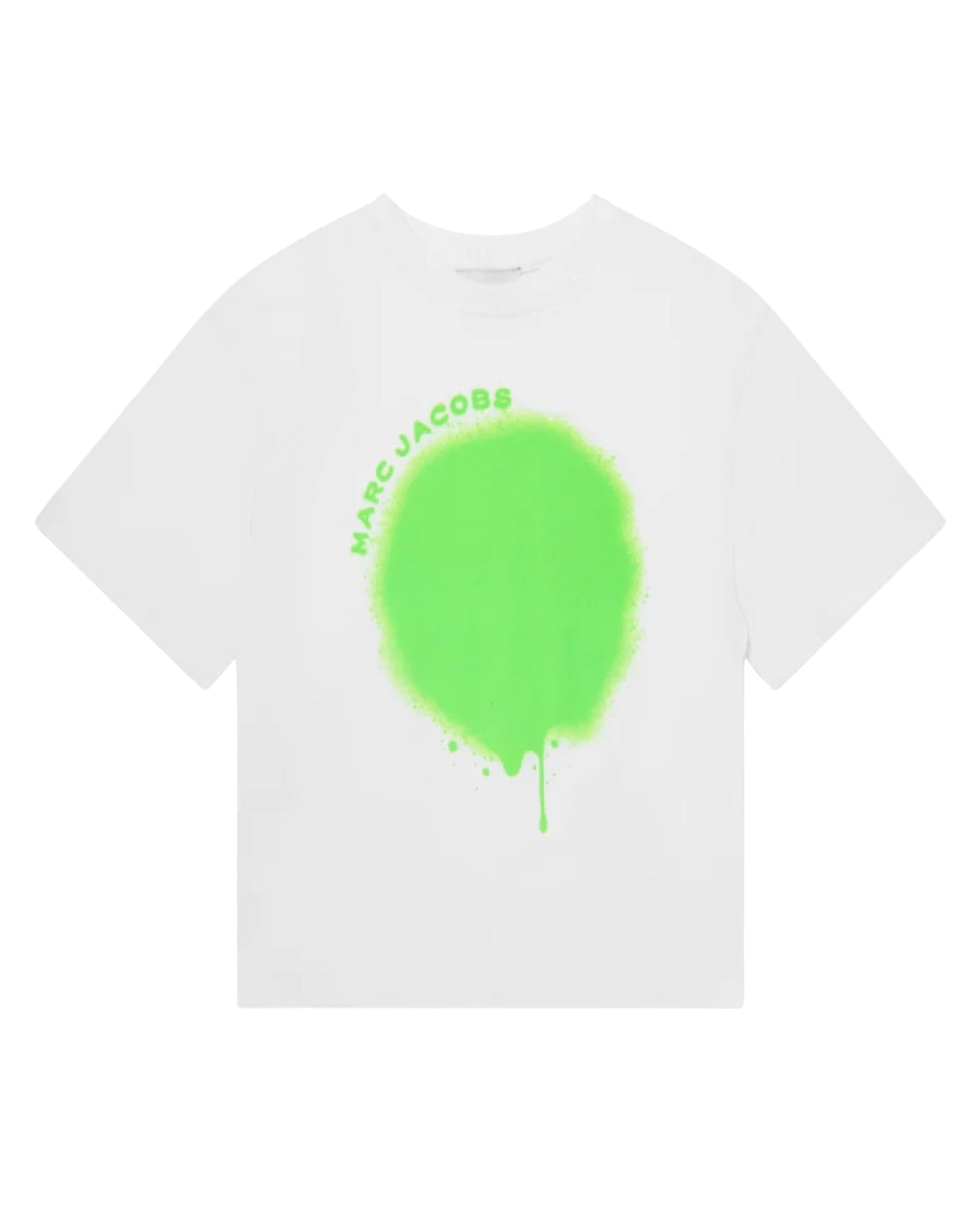 T-shirt avec illustration - Blanc Vert