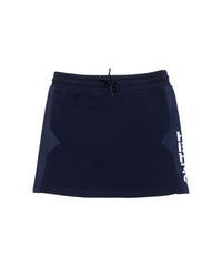 Jupe droite coutures latérales - Indigo Blue