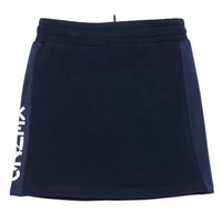 Jupe droite coutures latérales - Indigo Blue