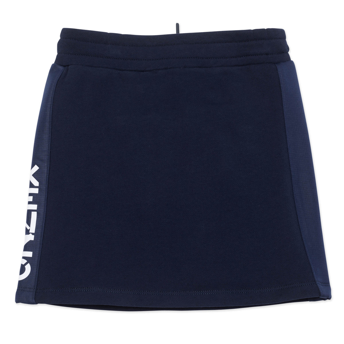 Jupe droite coutures latérales - Indigo Blue