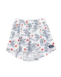 Jupe printanière avec broderies - Blanc Cassé
