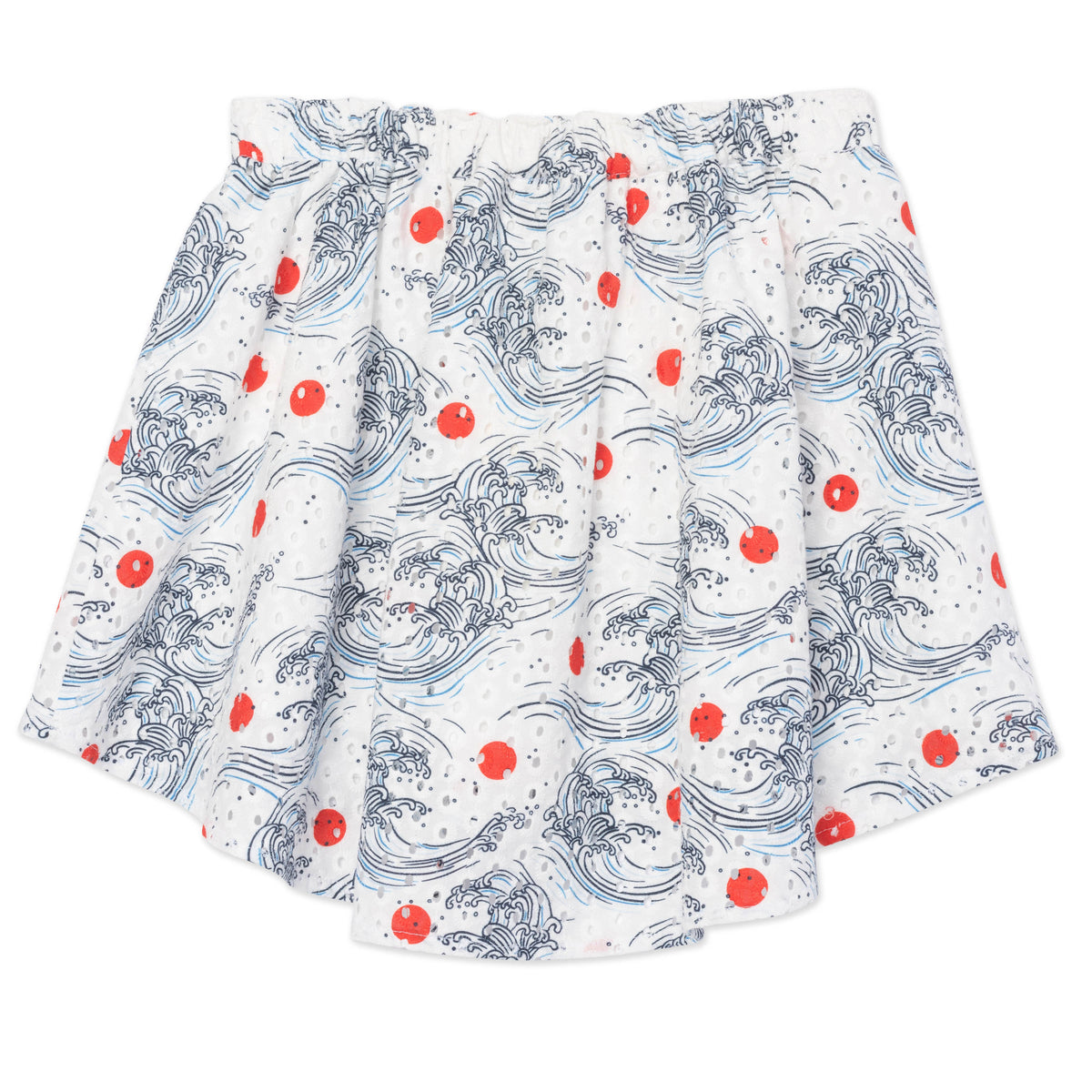 Jupe Vague broderie anglaise - Blanc Cassé