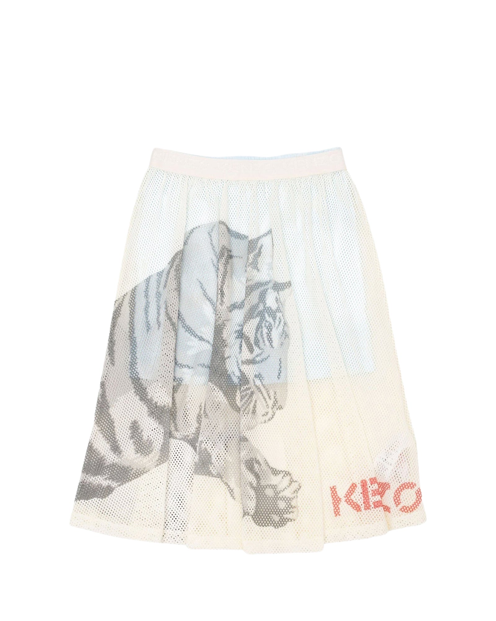 Jupe 2 en 1 Tiger en coton - Naturel