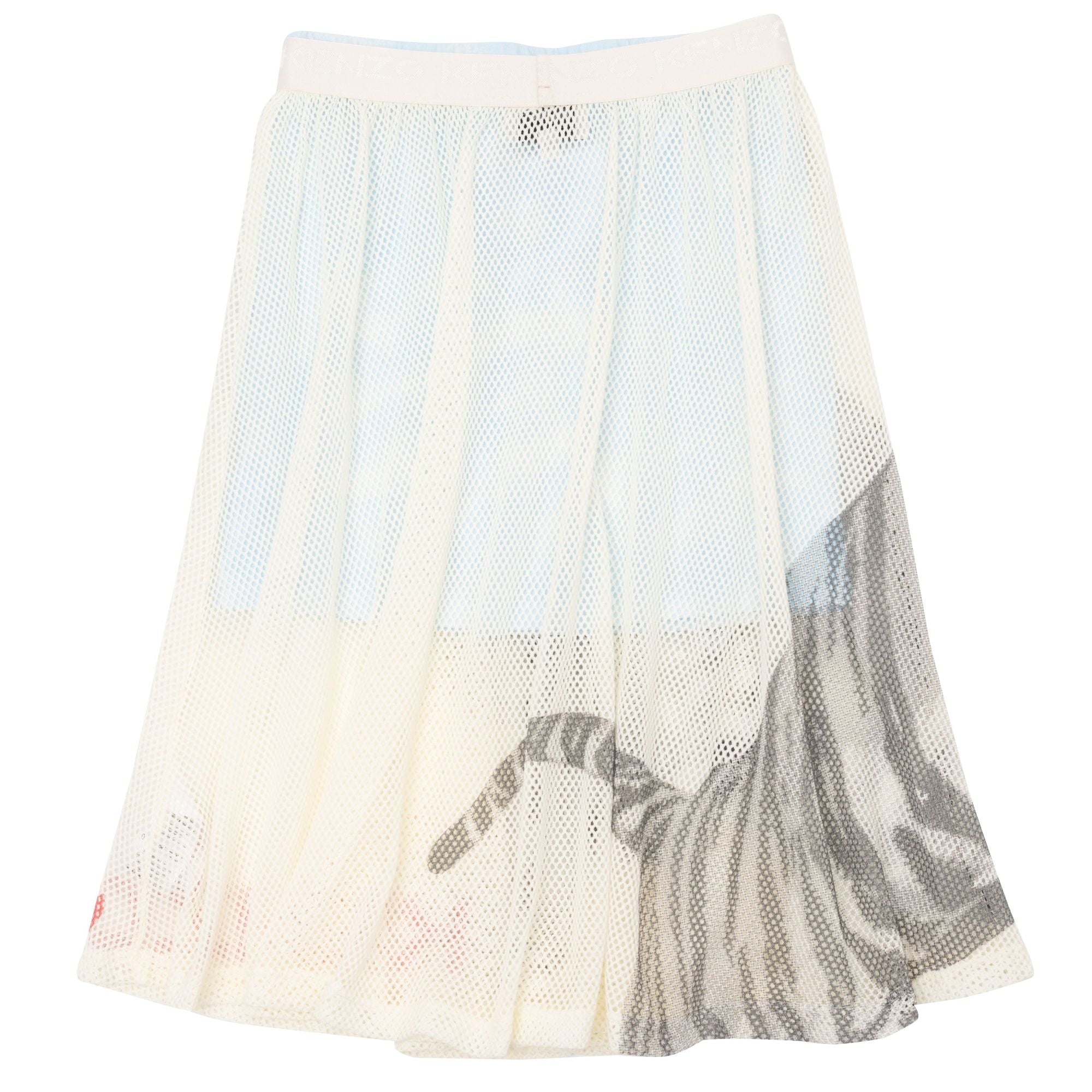 Jupe 2 en 1 Tiger en coton - Naturel