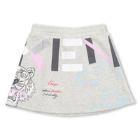 Jupe en coton bi-couleurs - Nova Beige