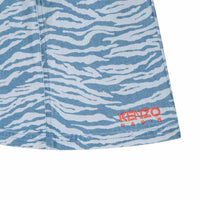 Jupe en denim motif rayures Tigre - Myosotis