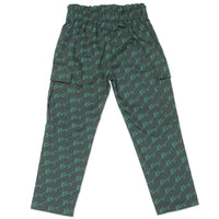 Pantalon loose à ceinture élastique - Prussian Green