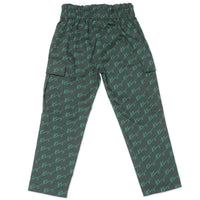 Pantalon loose à ceinture élastique - Prussian Green