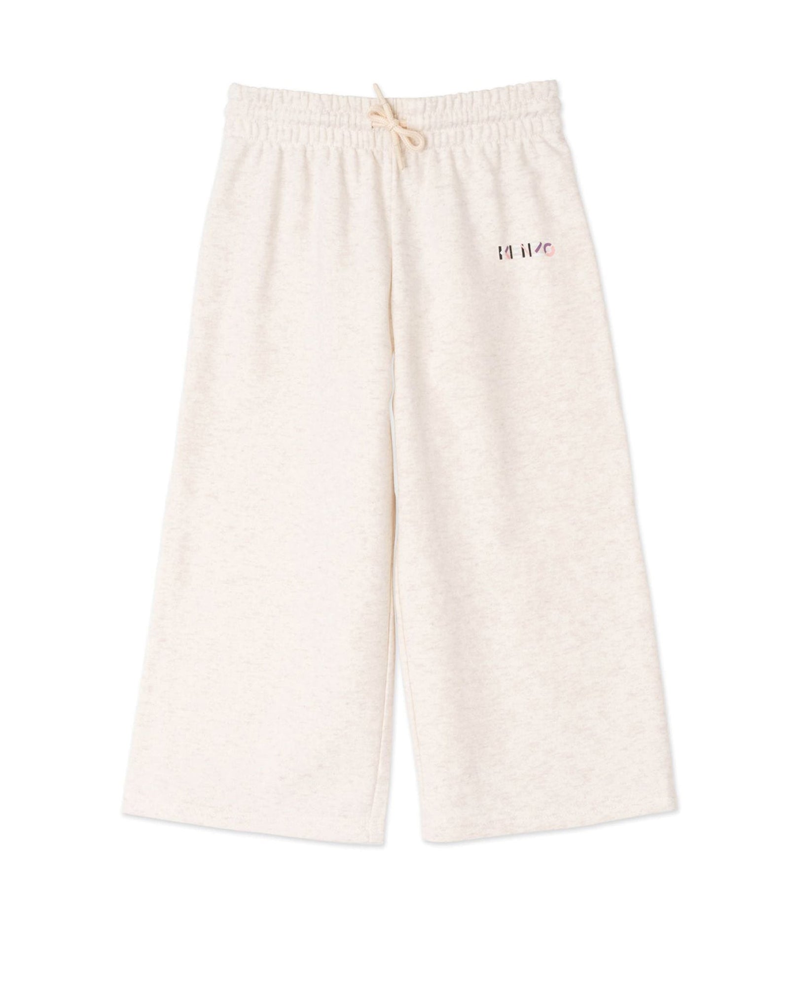 Jupe-culotte en molleton - Ecru Chiné