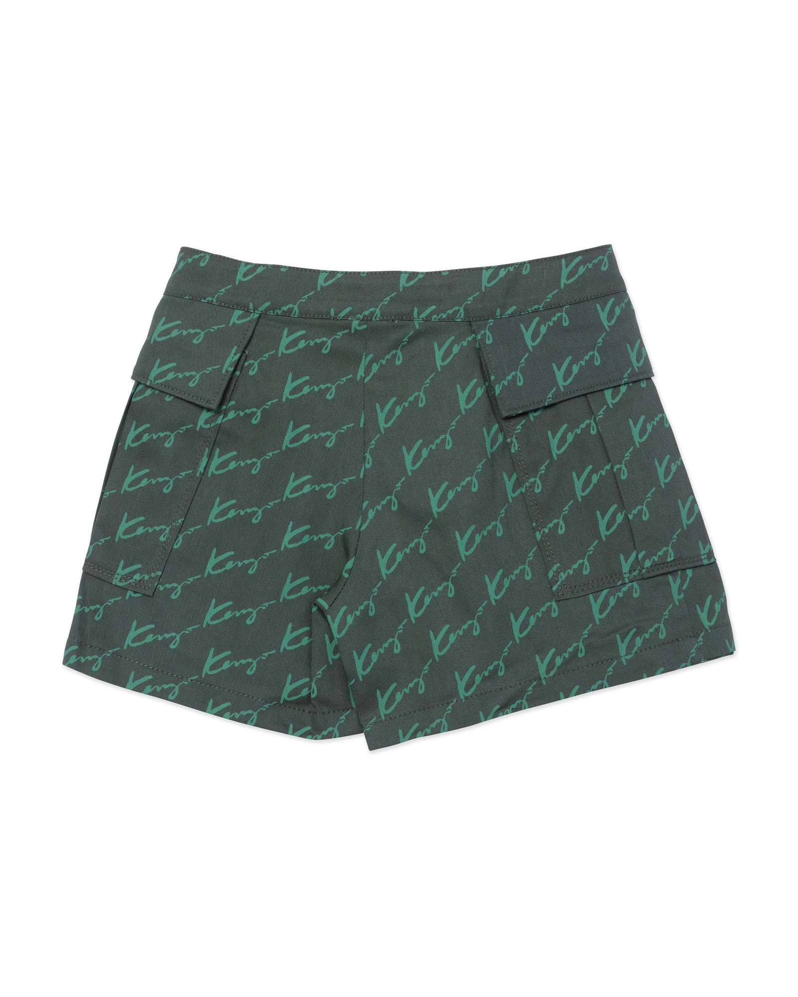 Jupe Takada en imprimé - Prussian Green