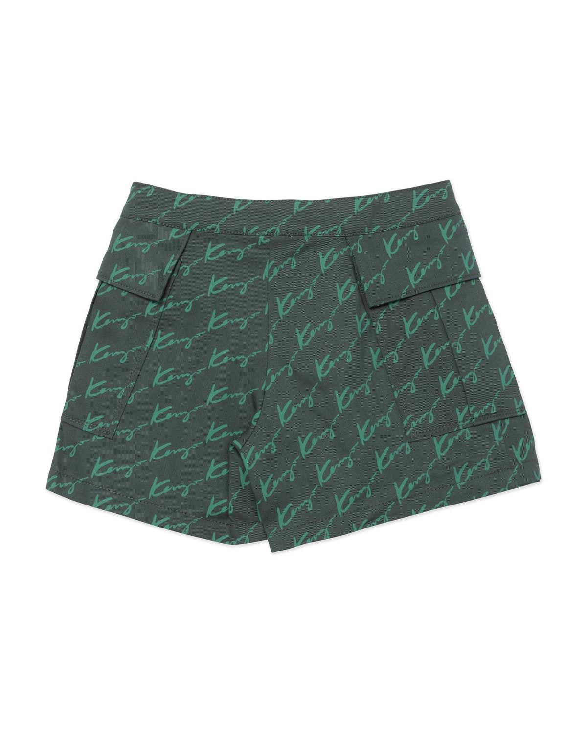 Jupe-short all-over - Prussian Green