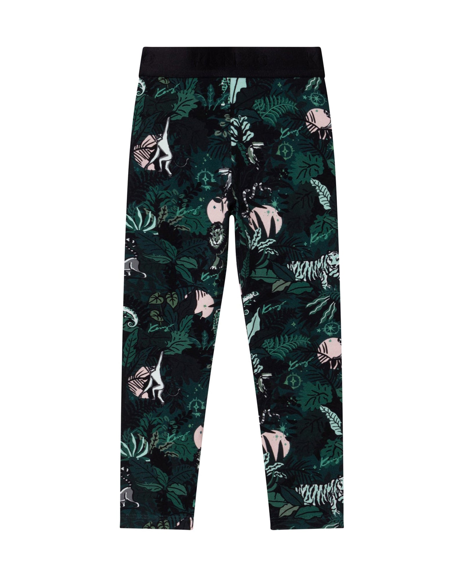 Legging à taille élastique - Vert Erable
