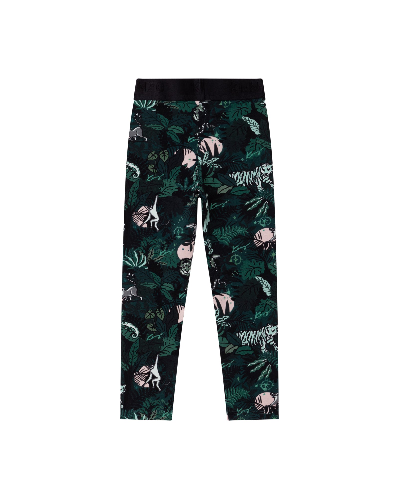 Legging à taille élastique - Vert Erable