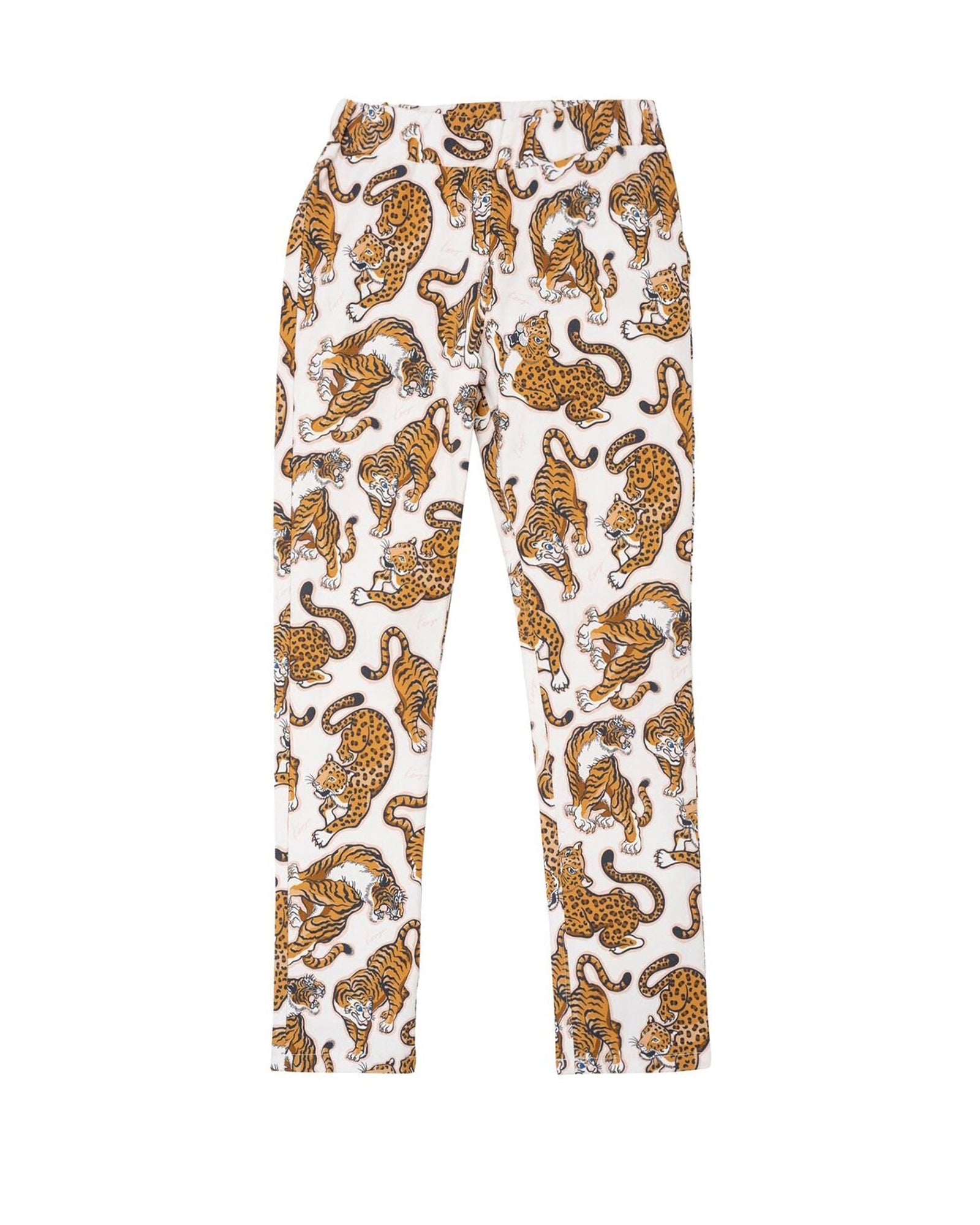 Pantalon jegging en coton - Naturel